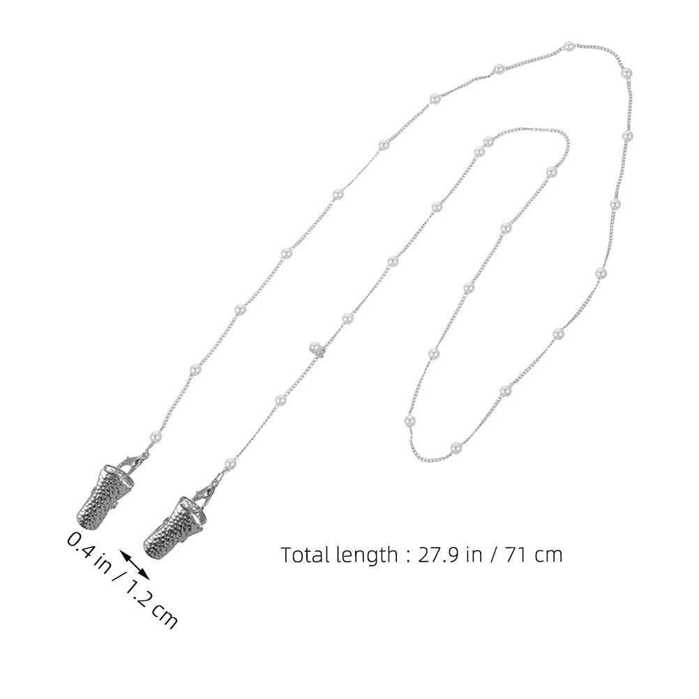 2 Peças de Cordão de Óculos co - Mask Chain Holder avaliação e preço