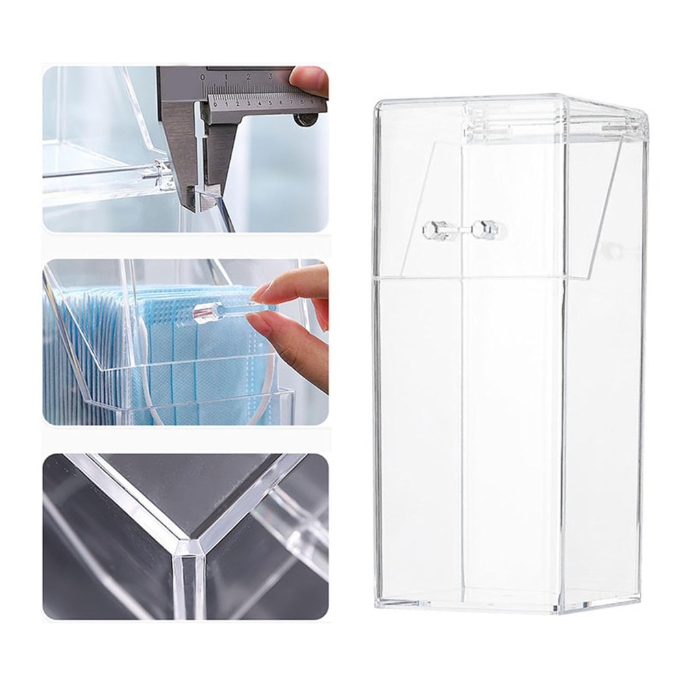 Dispensador de Máscaras com Ta - Face Mask Storage Box avaliação e preço